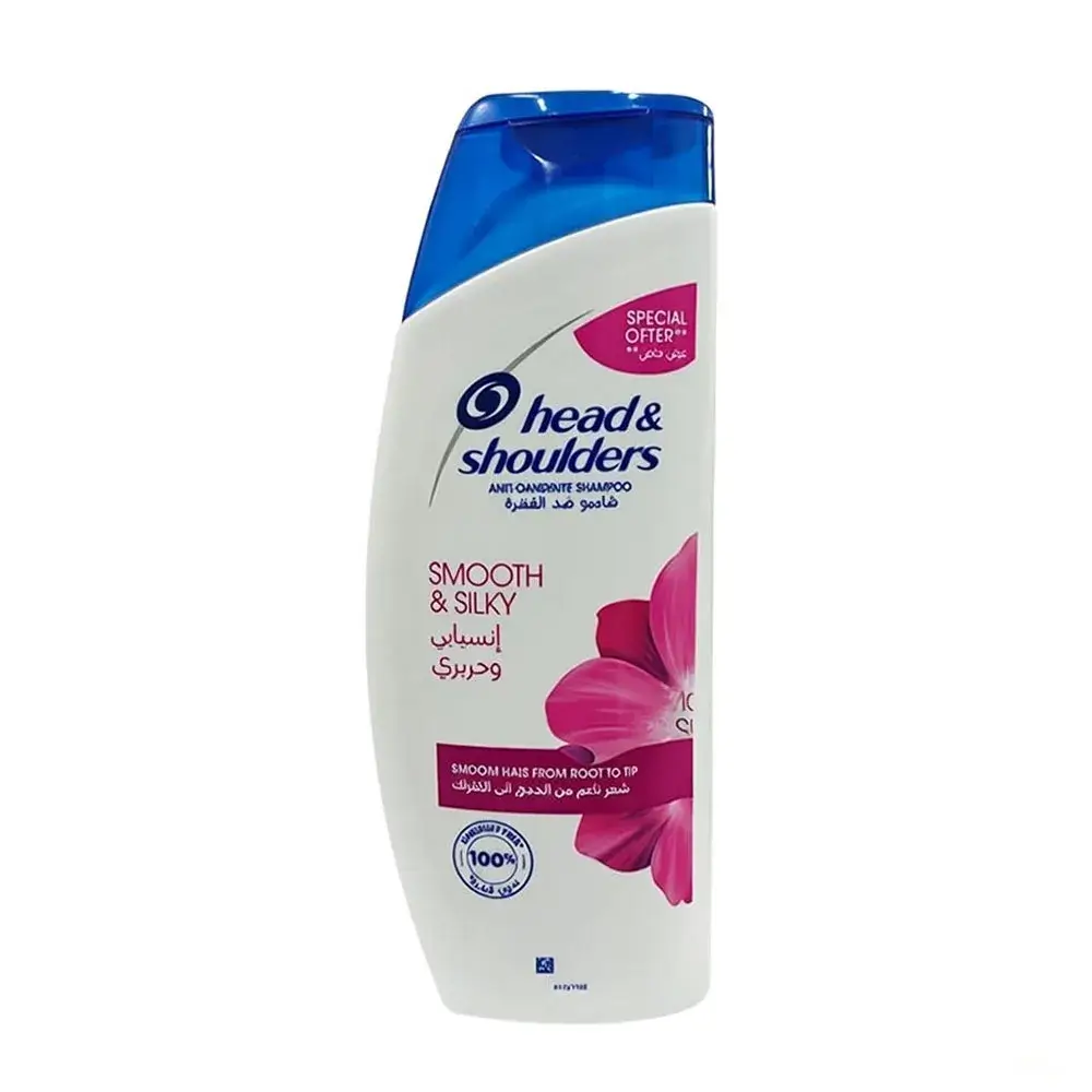 شامپو ضد شوره هد اند شولدرز مدل Smooth &amp; Silky - حجم: 400 میل
