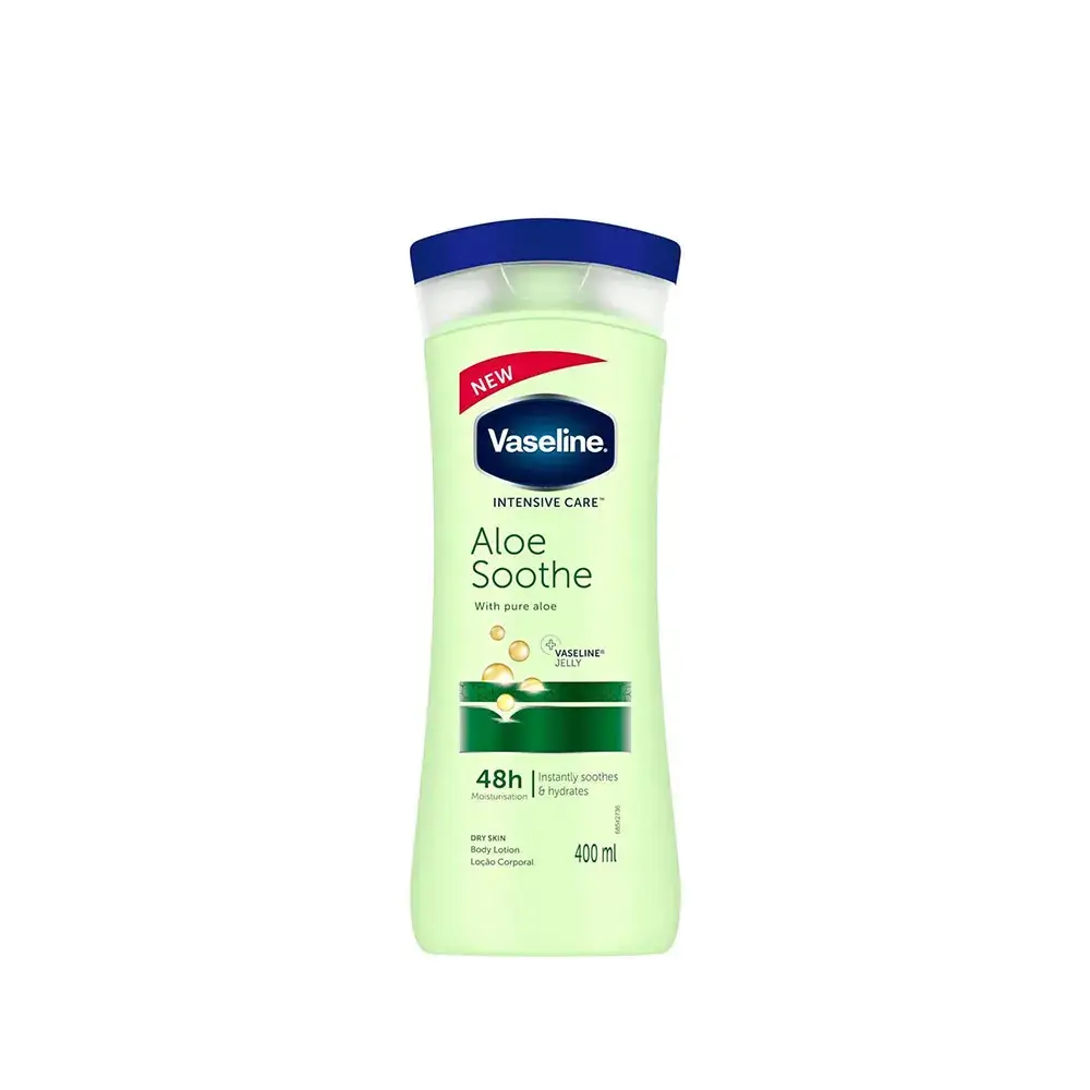لوسیون بدن وازلین مدل Aloe Soothe