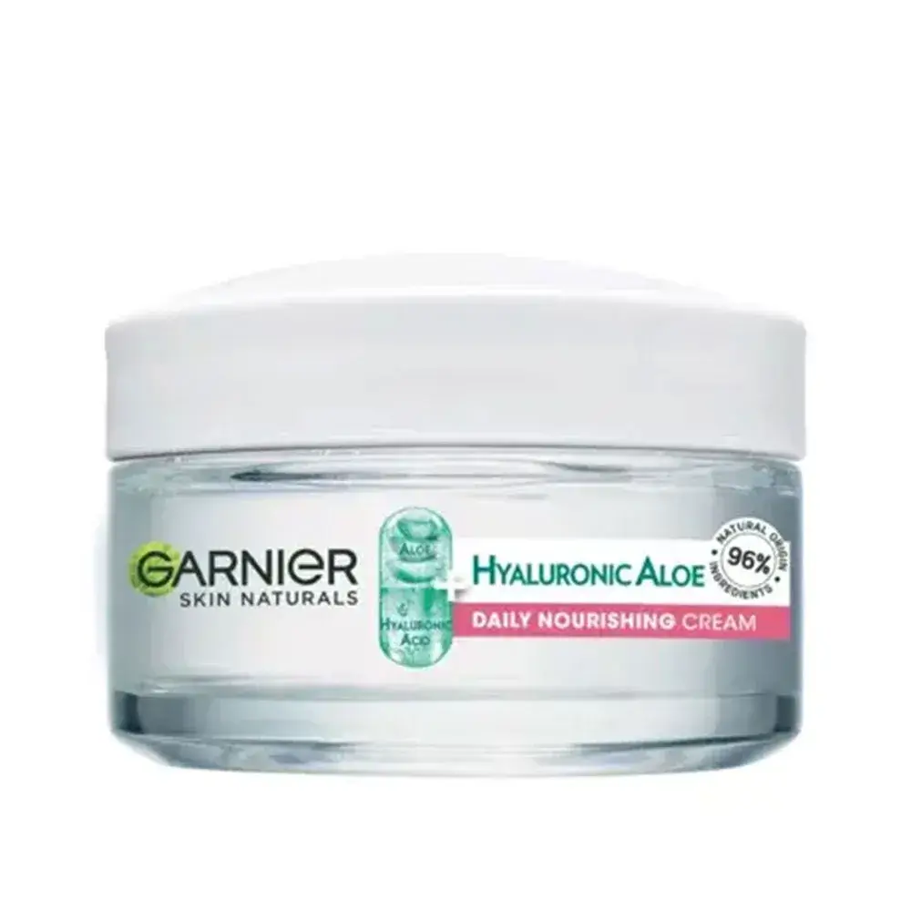 کرم آبرسان و مرطوب کننده گارنیر Skin Naturals Hyaluronic Aloe Daily Nourishing - حجم: 50 میل